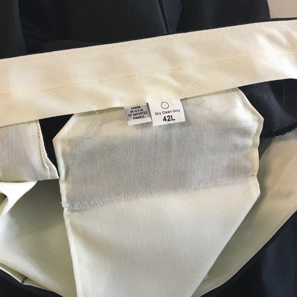 Hardwick Man’s Charcoal Gray Suit 48L / 42L NWT - Picture 8 of 10